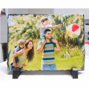 Fotopizarra - marco de piedra